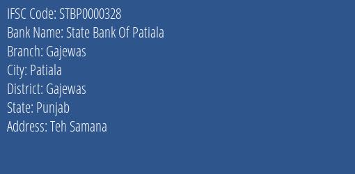 State Bank Of Patiala Gajewas Branch Gajewas IFSC Code STBP0000328