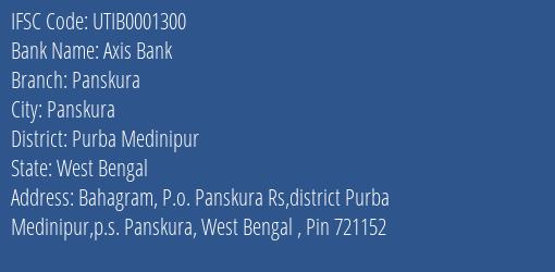 Axis Bank Panskura Branch Purba Medinipur IFSC Code UTIB0001300