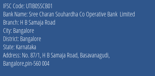 Axis Bank Sree Charan Souhardha Co Operative Bank Limited Branch, Branch Code SSCB01 & IFSC Code UTIB0SSCB01