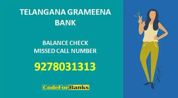 Telangana Grameena Bank Balance Check Number
